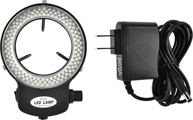 144 LED Ring Lamp Microscope Camera