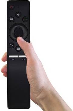 Voice Remote Control Black Abs