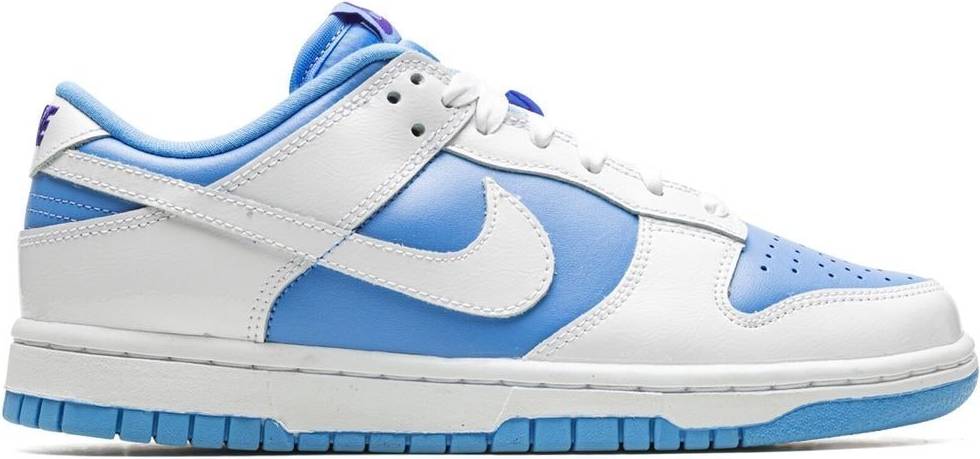 Nike dunk low blå Nike Dunk Low Reverse UNC