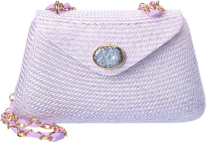 Rafe Rocio Straw Shoulder Bag