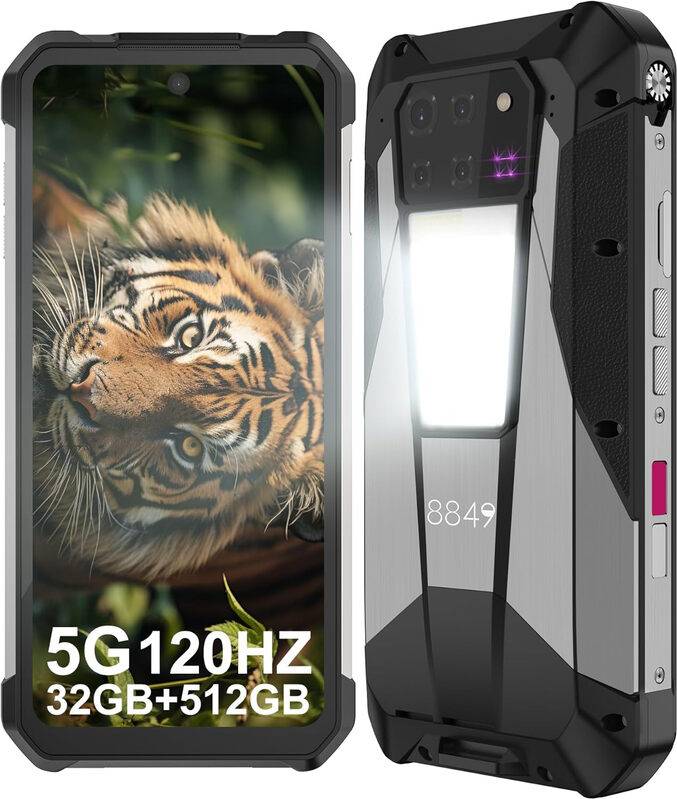 Unihertz Tank 3 Pro 5G Rugged Projector Phone