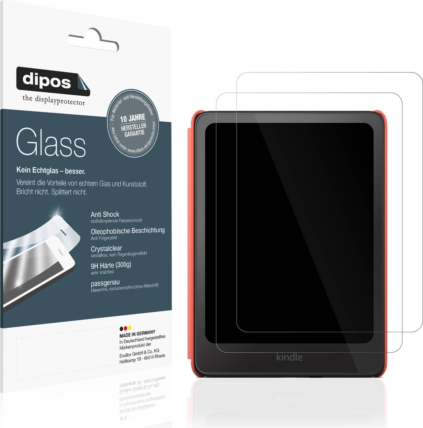 Kindle kids Dipos Screen Protector For Kindle Colorsoft Kids