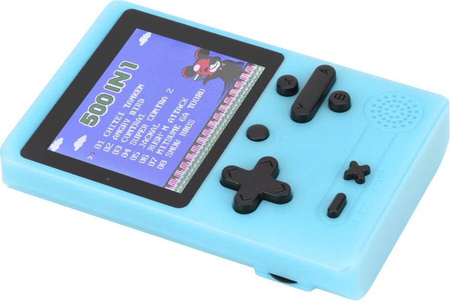 3-Inch Retro Game Console Blue