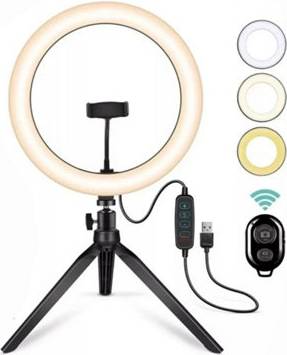 B&Q 10.2 Inch Led Selfie Ring Light