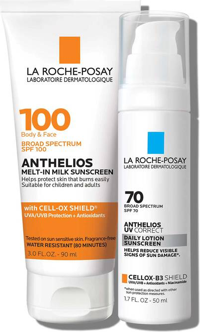 La roche posay spf La Roche-Posay Anthelios High SPF Face Body Sunscreen Set