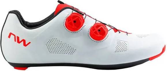 Northwave Racerskor Herr White/Red Fluo