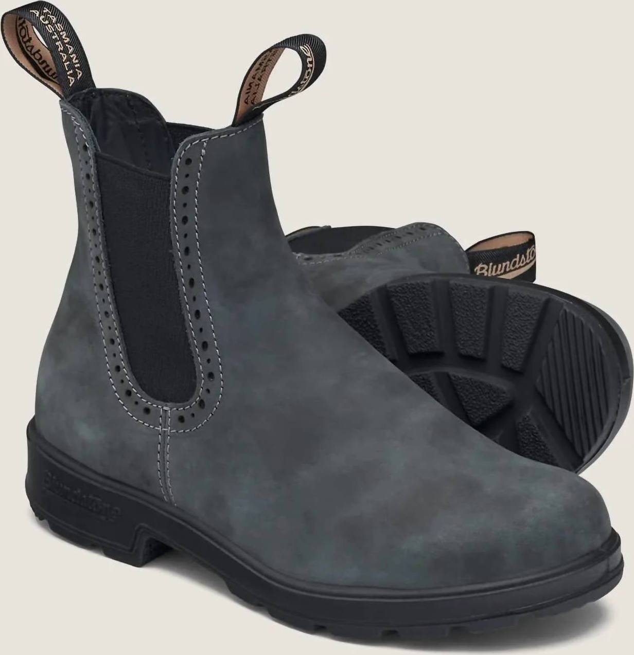 Blundstone 587 Rustic Leather Boot Leather Boot - Rustic