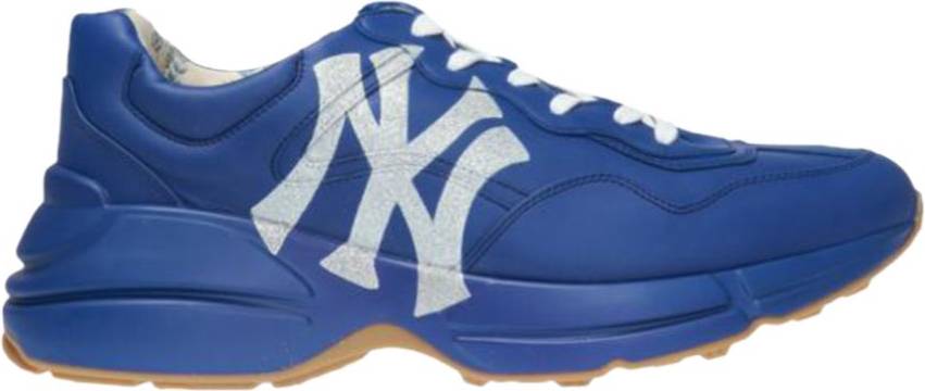 Ny yankees Gucci Rhyton Leather Sneaker - Blue