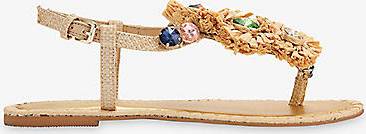 Kurt Geiger KG Gold Roux Sandals