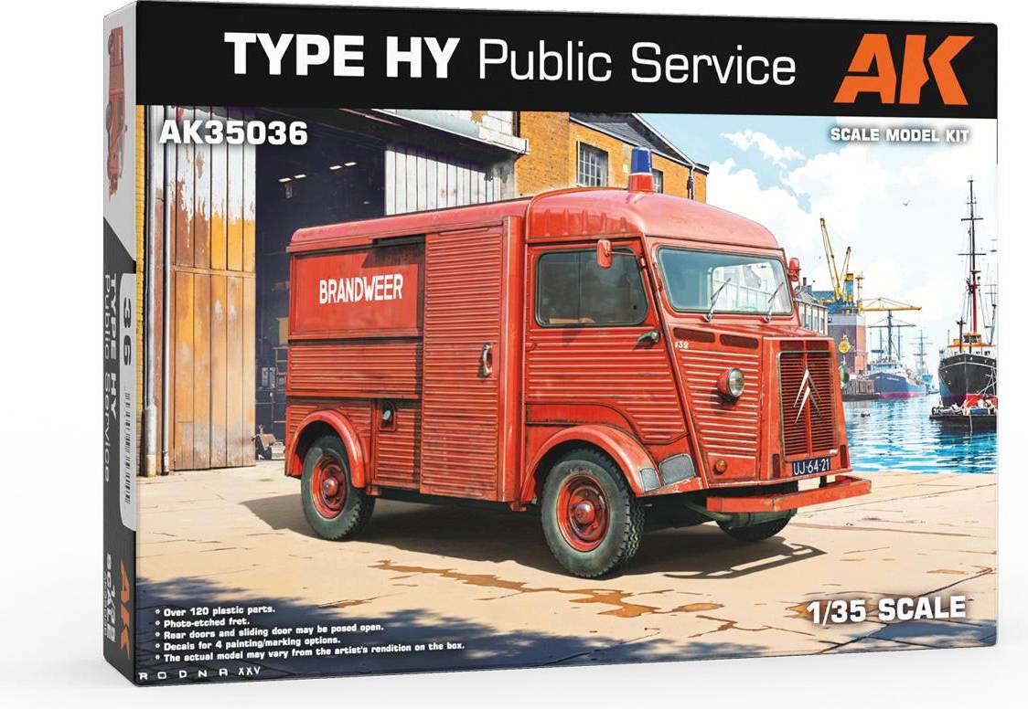 AK Interactive 35036 Type HY Public Service Model Kit