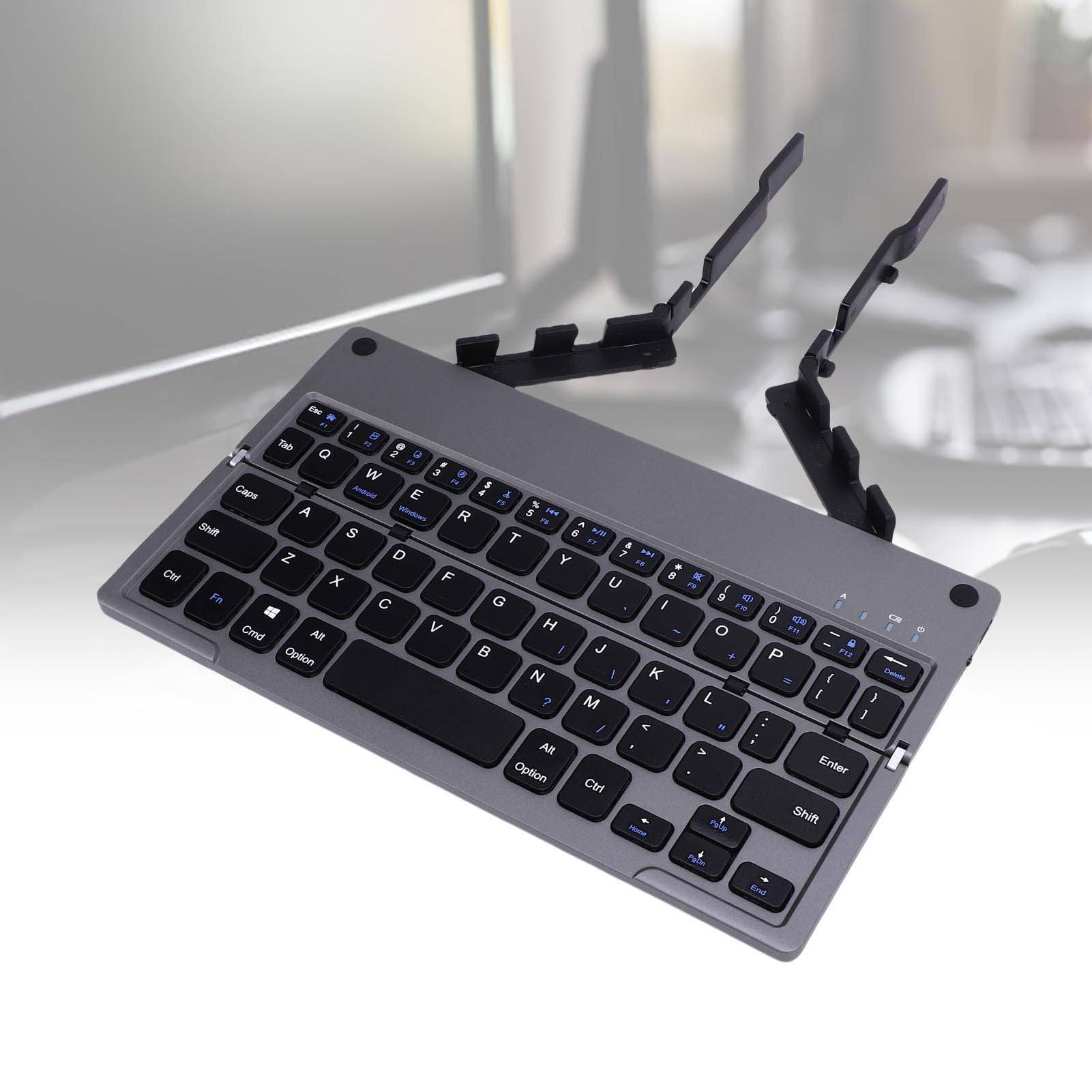 Foldable Keyboard With Phone Stand
