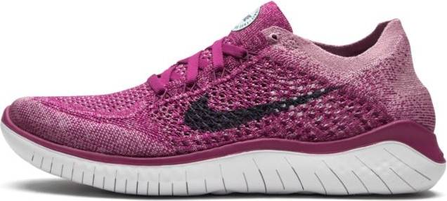 Nike free rn 2018 Nike Wmns Free RN Flyknit 2018 - Raspberry Red