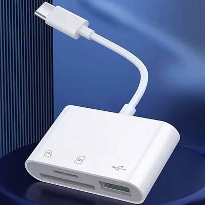 Shein 3-In-1 USB C Card Reader Adapter