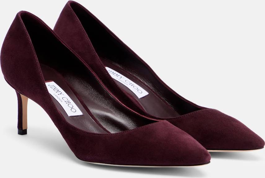 Jimmy Choo Romy 60 Suede Pumps