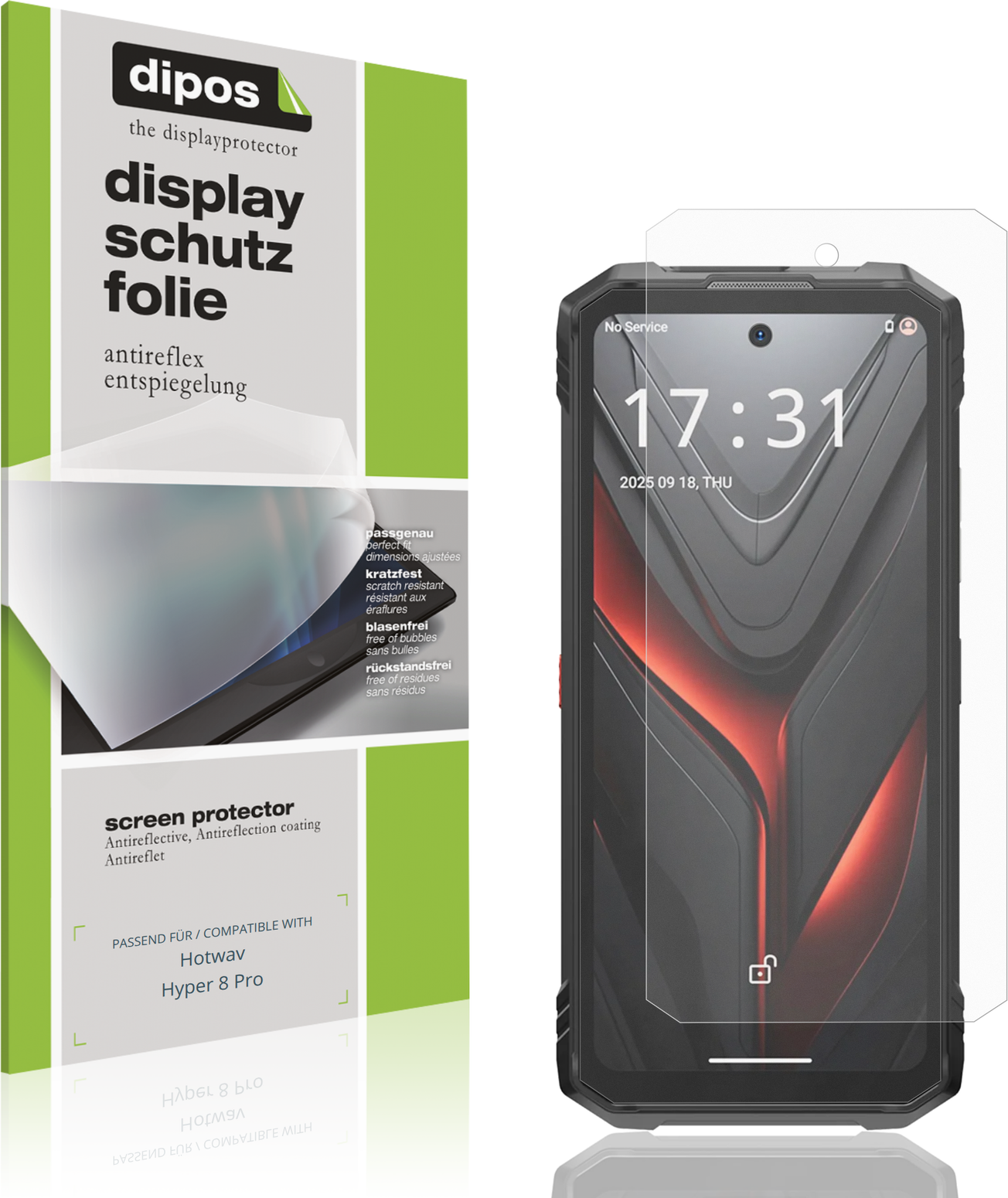 Dipos Screen Protector For Hotwav Hyper 8 Pro