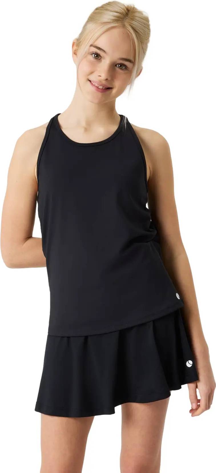 Ace Racerback Tank Top - Black