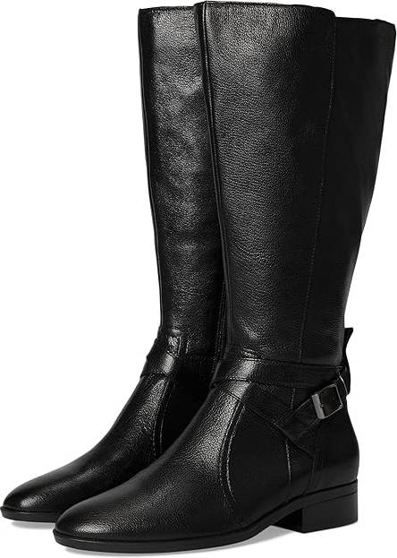 Naturalizer Rena 2 Wide Calf Riding Boots - Black