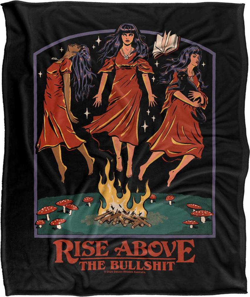 Steven Rhodes Rise Above Silky Touch Throw Blanket Small Multicolor Blankets Multicolour