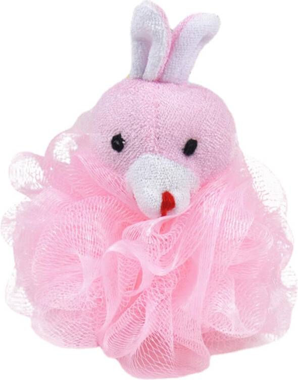 Kids Bath Sponge Cute Cartoon Rabbit