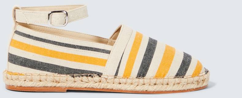 Bode Namesake Striped Espadrilles