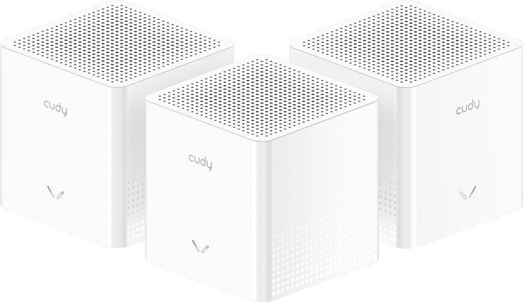 Cudy Mesh WLAN Systeme Router Silber
