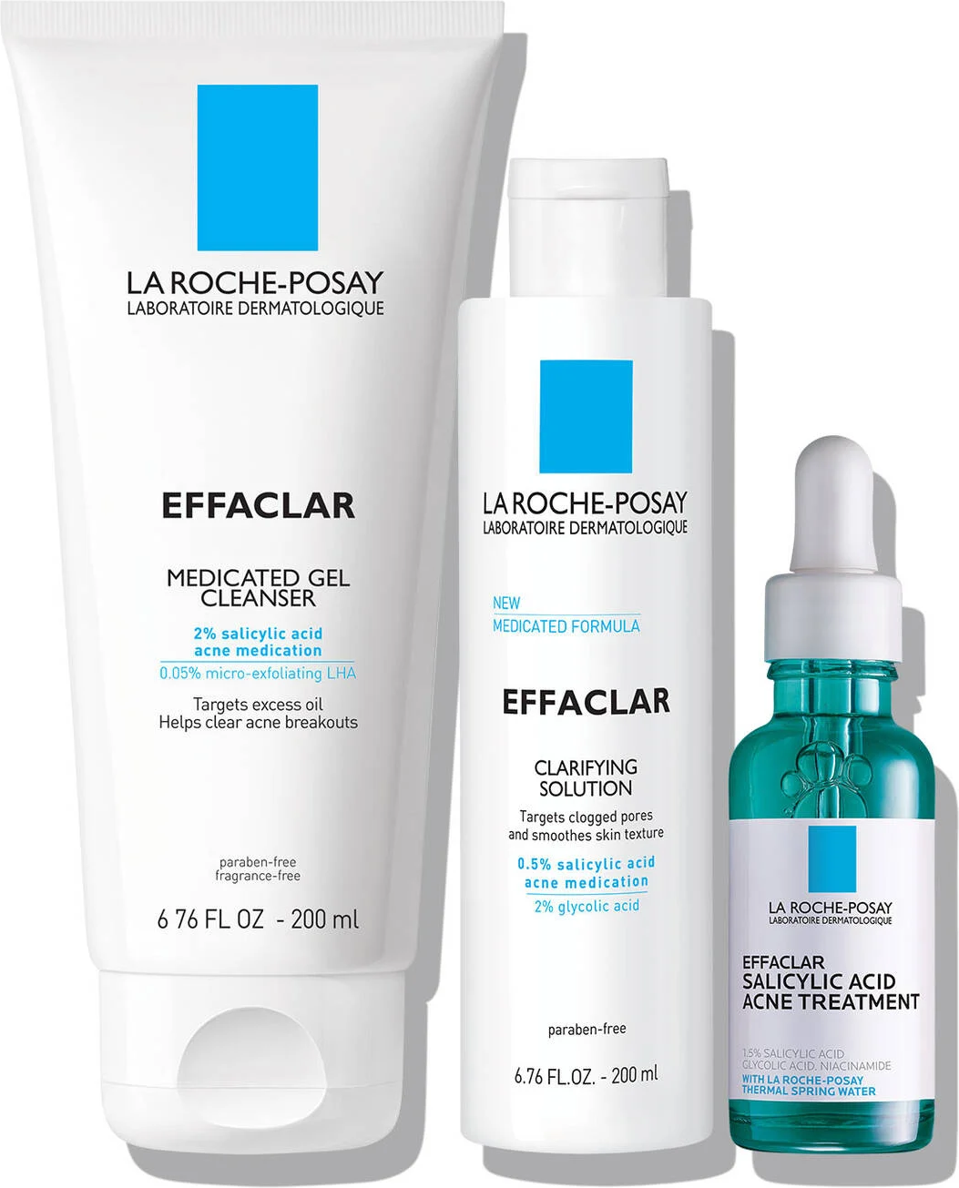 La roche posay effaclar La Roche-Posay Effaclar Salicylic Acid Acne Routine Set