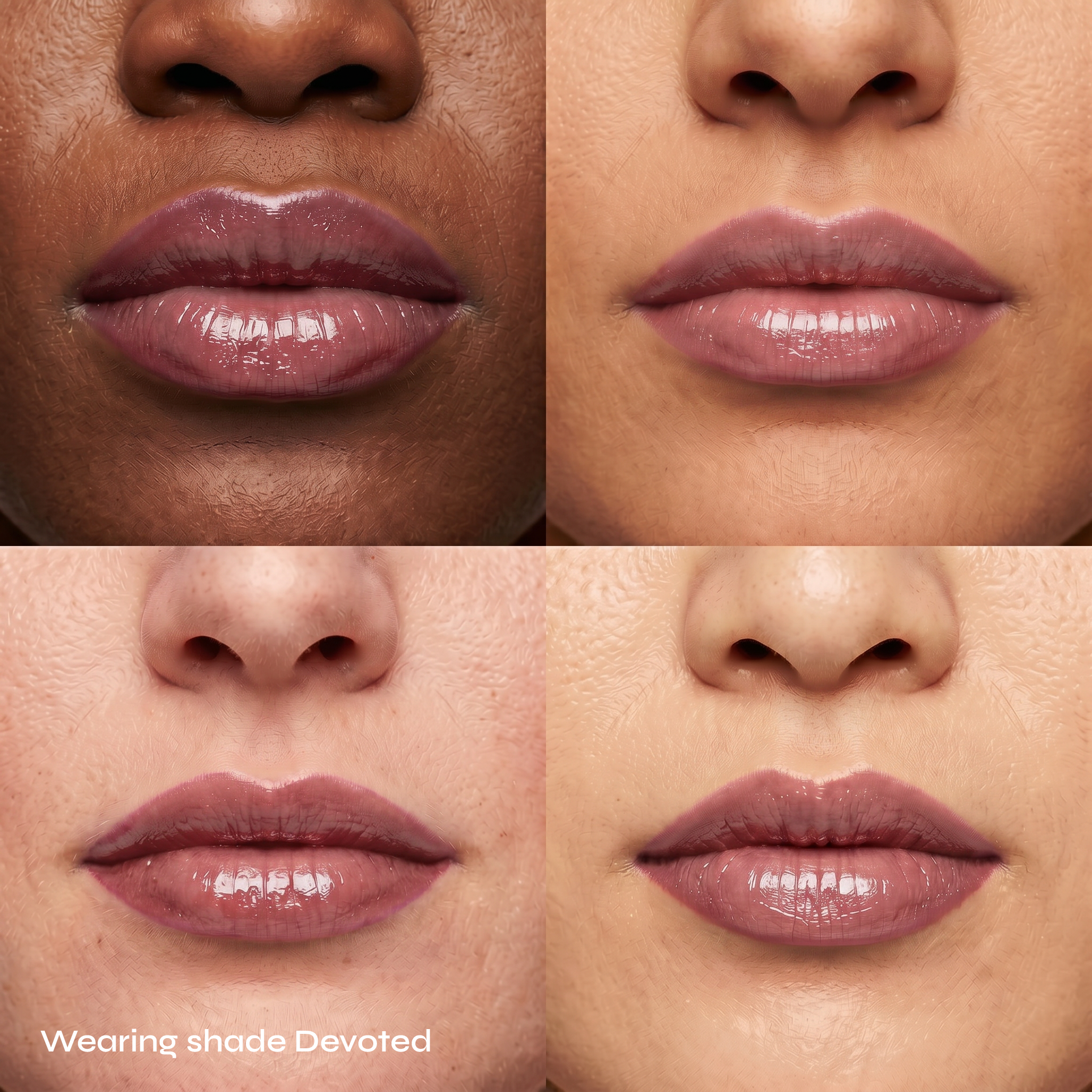Weightless Wonder Plumping Lip Stain - Devoted Rosa