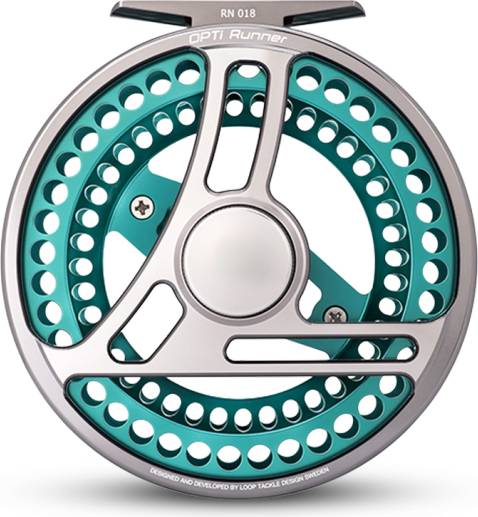 Loop Opti Aurora Turquoise Runner Left