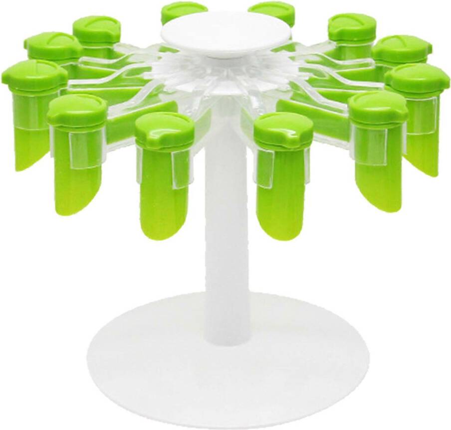 Kikidex Rotating Seasoning Bag Rack Condiment