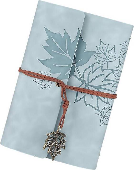 Refillable Notebook Travel Journal 75 Sheets 6 Rings