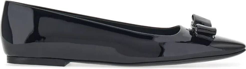 Sorte Sløjfe Slip-On Sko - Sort