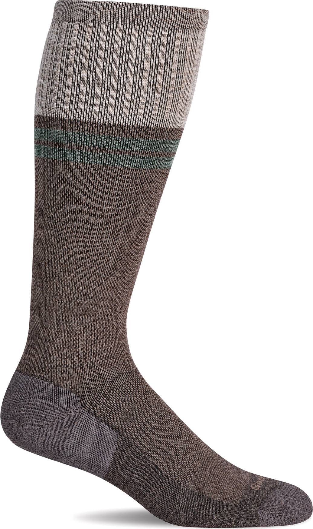 Mens compression socks Sockwell Moderate Graduated Compression Socks - Mushroom