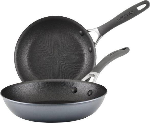 Circulon pan set Circulon A1 Series ScratchDefense Technology Nonstick Frying Pans 8.5 Inch 10 Inch Cookware Set