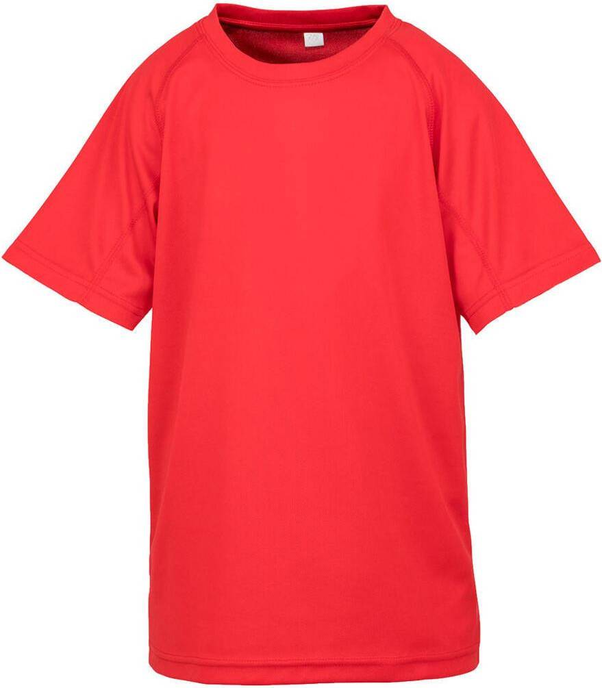 Kinder T-Shirt Performance Aircool - Rot