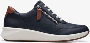 Clarks Un Rio Zip Combination Trainers - Blue