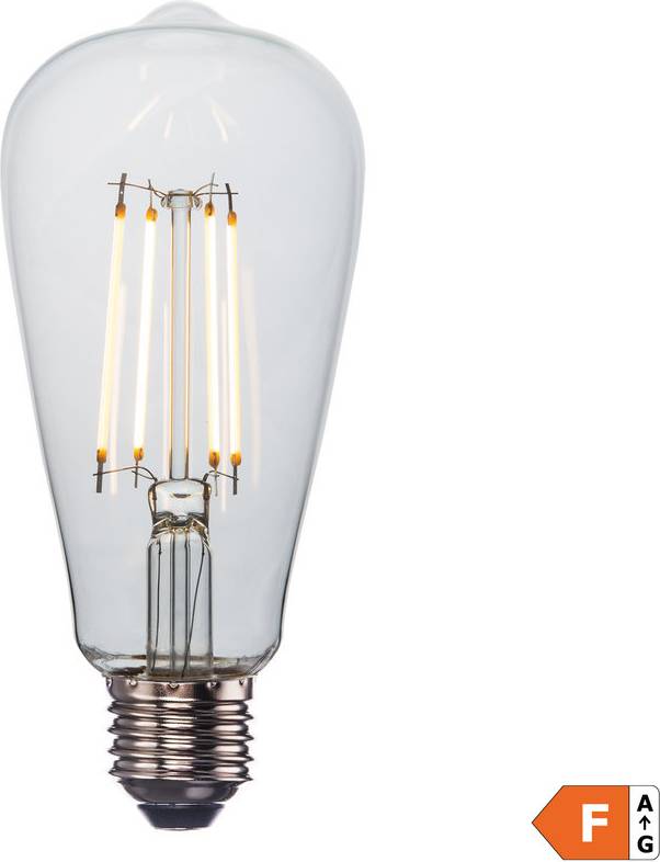 LED Pear Edison Bulb E27 ST64