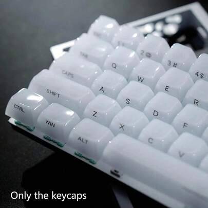 Shein Crystal Keycap Set Profile PC Material