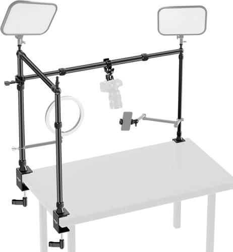 Neewer Overhead Camera Mount Rig Dual Ball Head