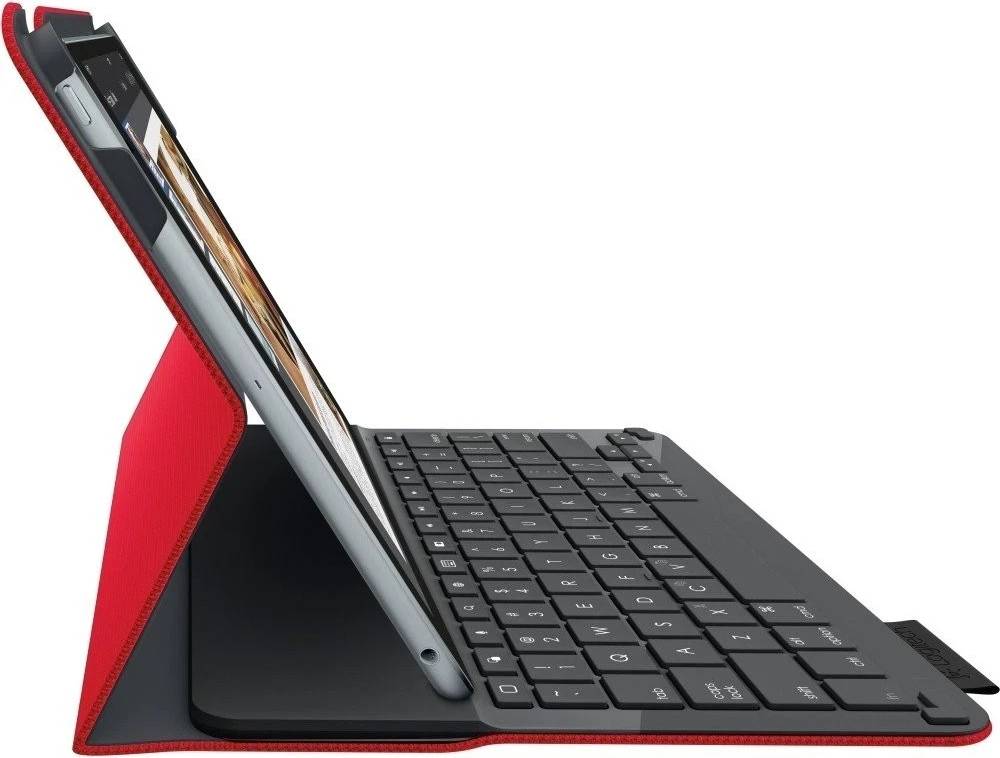 Logitech Ipad Air Type Plus Integrated Keyboard Case Red