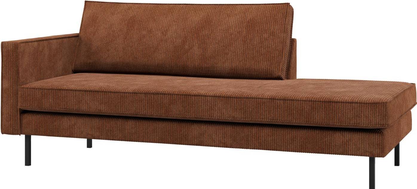 Woood Rodeo Rustbrun Ribstof Jacquard Sofa