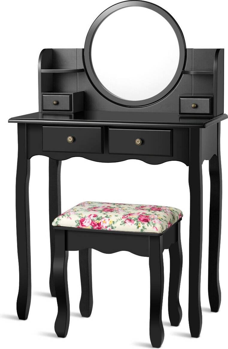 Makeup vanity set Sugift Makeup Vanity Set Dressing Table