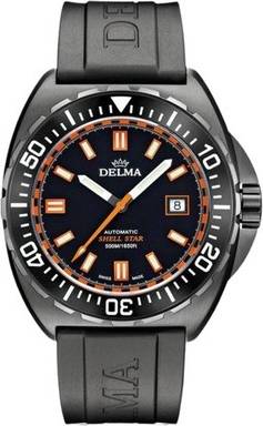 Delma Shell Star Black Tag Automatic Watch