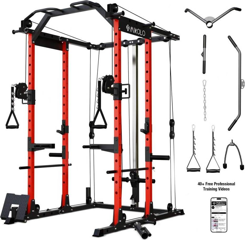 Power rack Power Rack Cage With Cable Crossover Machine