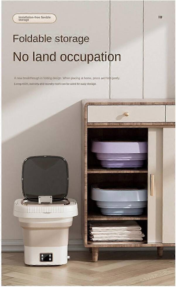 9L Portable Mini Foldable Washing Machine