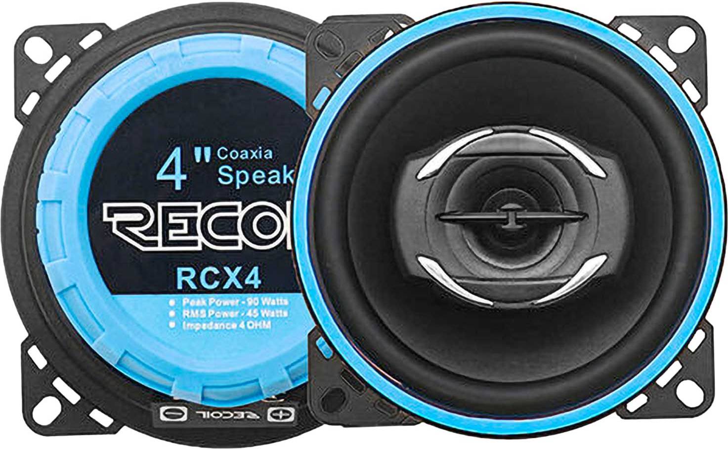 RCX4 4 Inch 25W RMS Speaker Pair