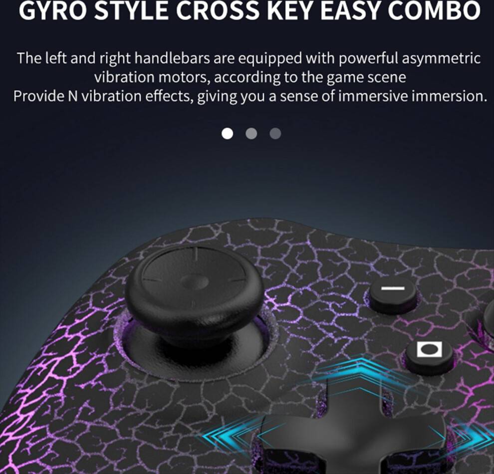Exogio Wireless Game Console 6-Gyro Rgb
