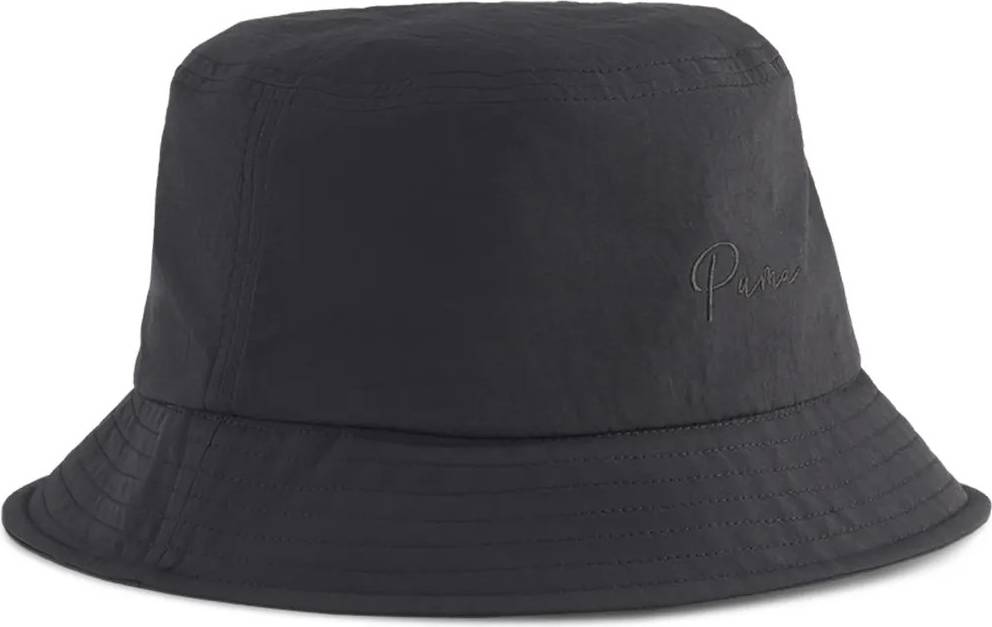 Puma Premium Essentials Script Bucket Hat - Black