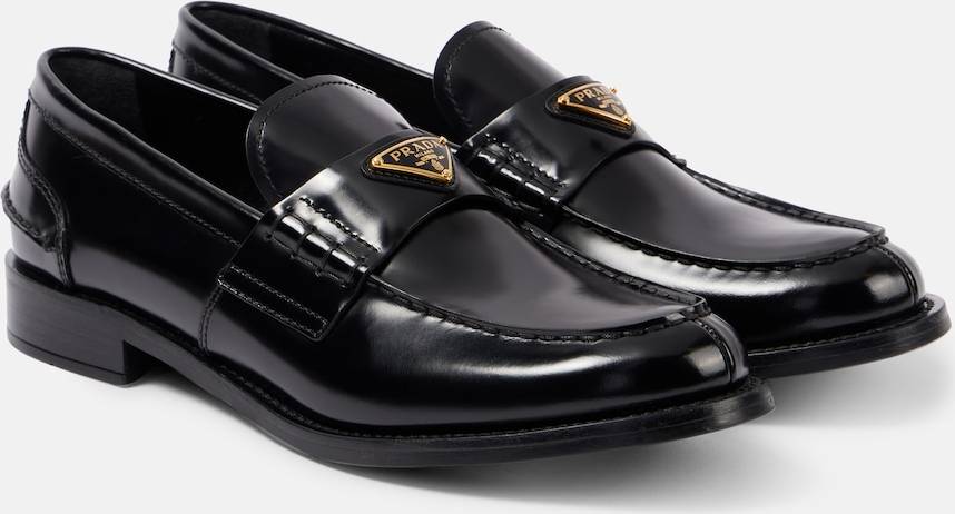 Prada Sorte Loafers Til Mænd - Sort