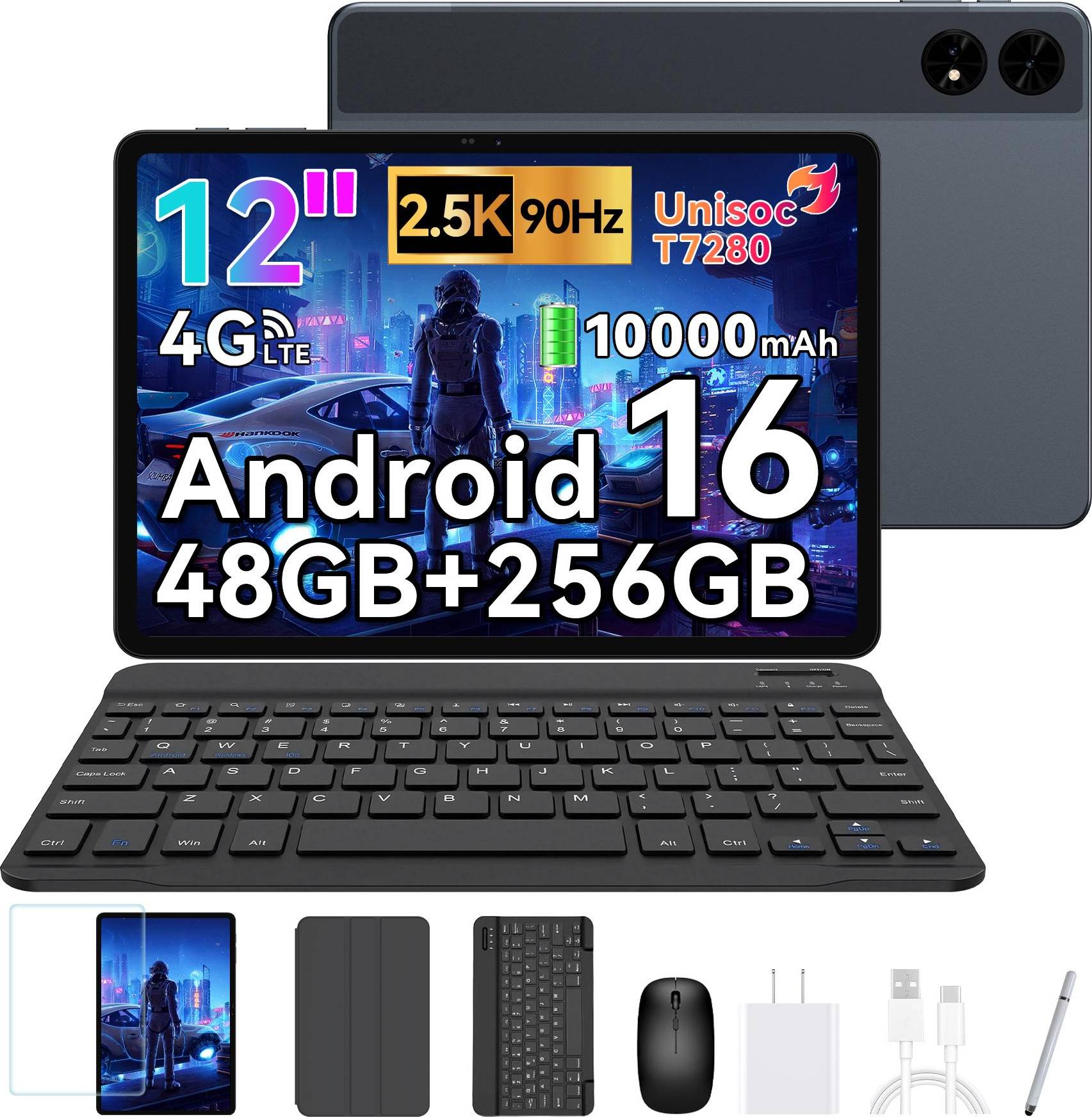 Tablet T60 Android 16 12 2 Tablet