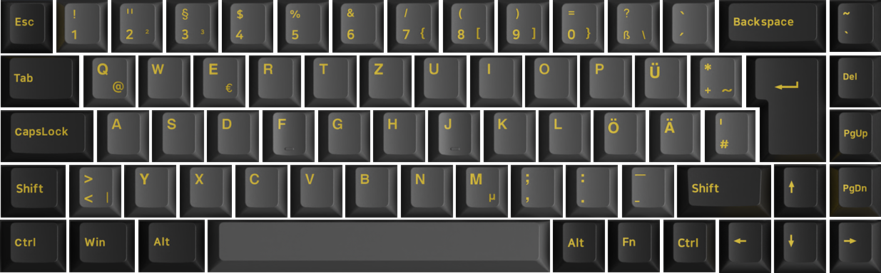 Akko ISO DE Keycap Set 69-Key